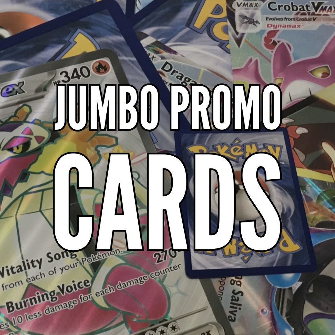 Jumbo Pokemon Promo Cards