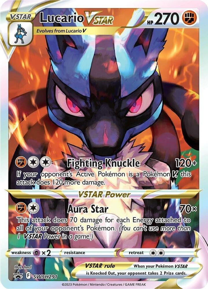 Lucario VSTAR SWSH291  Promo