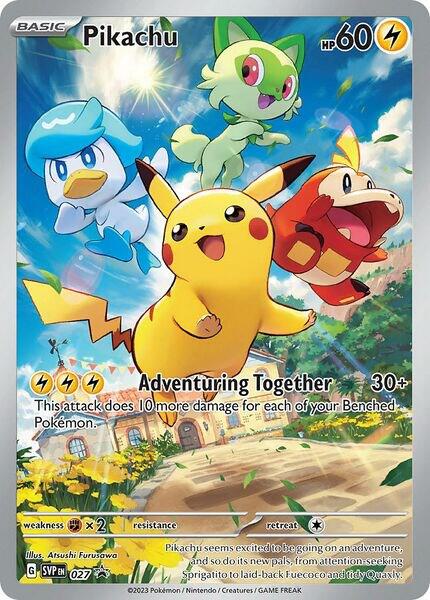 Pikachu 27  Promo